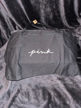 PINK Victoria's Secret Black Logo Skirt